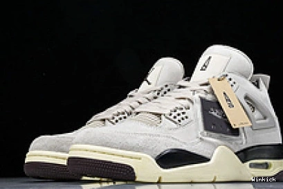 4 FZ4810-200 Air Jordan Stone" Ma Maniére A x “Fossil 1004
